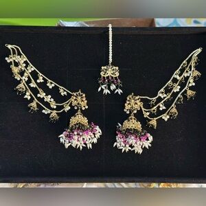 Pakistani/Indian partywear heavy jumkas